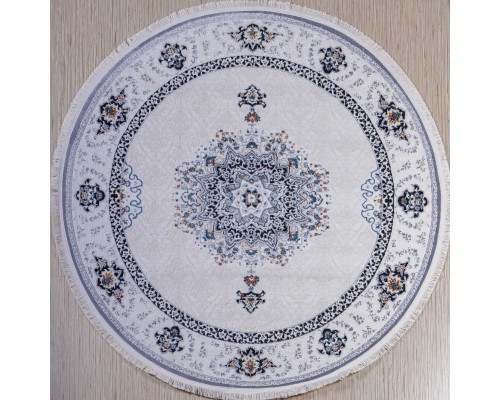 Elisa Ковер турецкий Amira Круг 4924A L.Grey-L.Grey