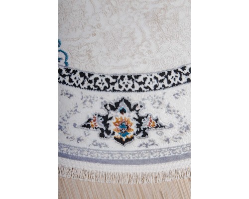 Elisa Ковер турецкий Amira Круг 4924A L.Grey-L.Grey