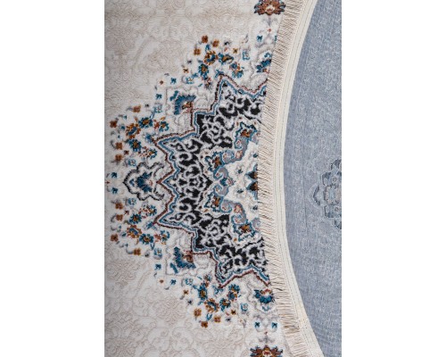 Elisa Ковер турецкий Amira Круг 4924A L.Grey-L.Grey