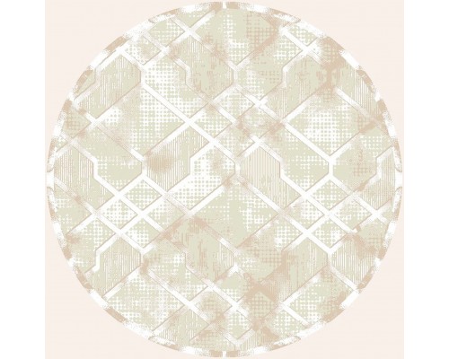 Elisa Ковер турецкий Palma Круг 4896A Cream-Cream Elisa Ковер турецкий Palma Круг 4896A Cream-Cream