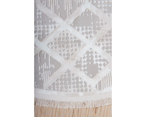 Elisa Ковер турецкий Palma Круг 4896A Cream-Cream Elisa Ковер турецкий Palma Круг 4896A Cream-Cream