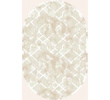 Elisa Ковер турецкий Palma Овал 4896A Cream-Cream