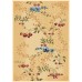 Erdenet Ковер монгольский Hunnu Relief 6A197 120S
