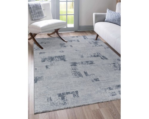 Ozkaplan karpet Ковер турецкий Coruna B0847A Grey-L.Blue Ozkaplan karpet Ковер турецкий Coruna B0847A Grey-L.Blue