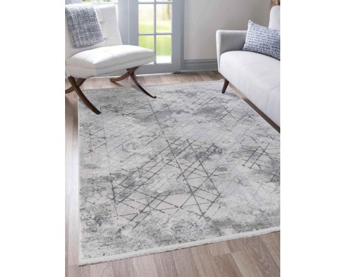 Ozkaplan karpet Ковер турецкий Leonidas B0746A Silver-Grey