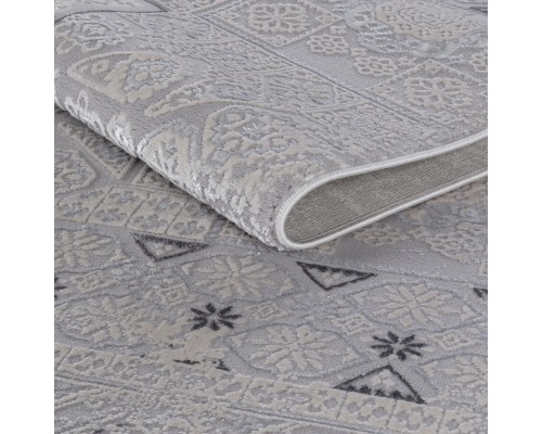 Ozkaplan karpet Ковер турецкий Leonidas B0759A Silver-Grey Ozkaplan karpet Ковер турецкий Leonidas B0759A Silver-Grey
