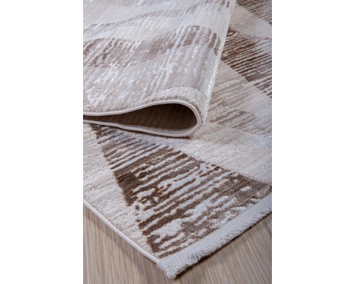 Ozkaplan karpet Ковер турецкий Leonidas B0762A D.Beige-White Ozkaplan karpet Ковер турецкий Leonidas B0762A D.Beige-White