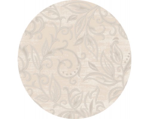 Ozkaplan karpet Ковер турецкий Milana Круг 0A096A Beige-Beige Ozkaplan karpet Ковер турецкий Milana Круг 0A096A Beige-Beige