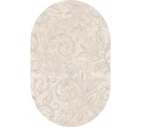 Ozkaplan karpet Ковер турецкий Milana Овал 0A096A Beige-Beige
