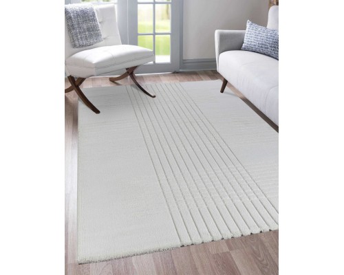 Ozkaplan karpet Ковер турецкий Sofia 0E389A White-White Ozkaplan karpet Ковер турецкий Sofia 0E389A White-White