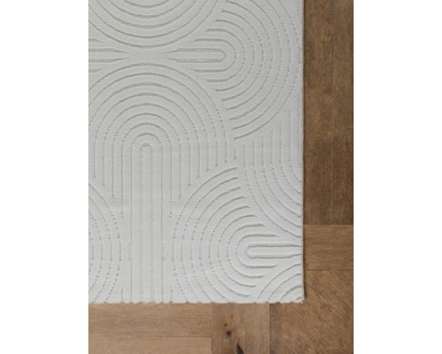 Ozkaplan karpet Ковер турецкий Sofia 0E419A White-White Ozkaplan karpet Ковер турецкий Sofia 0E419A White-White