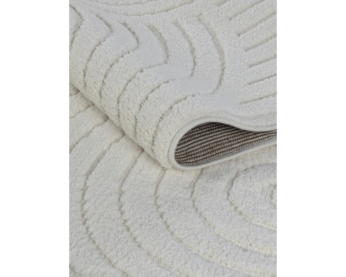 Ozkaplan karpet Ковер турецкий Sofia 0E419A White-White Ozkaplan karpet Ковер турецкий Sofia 0E419A White-White