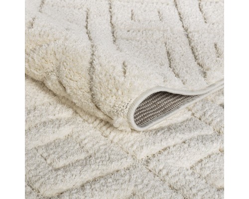 Ozkaplan karpet Ковер турецкий Sofia 0E426A White-White Ozkaplan karpet Ковер турецкий Sofia 0E426A White-White