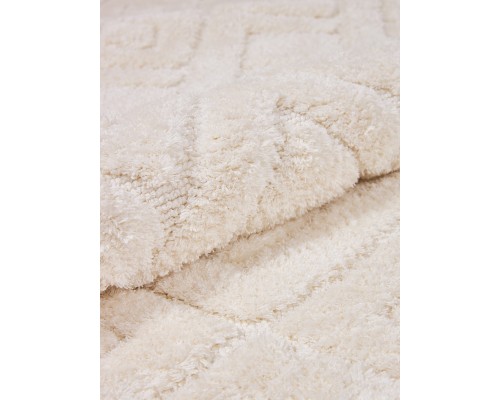 Ozkaplan karpet Ковер турецкий Sofia 0E426A White-White Ozkaplan karpet Ковер турецкий Sofia 0E426A White-White