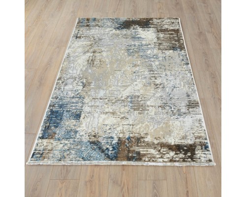 Ковер Турецкий ULUBEY IPLIK / BEHRAM ADARA дизайн T1884LL CREAM-CREAM