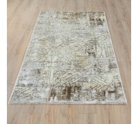 Ковер Турецкий ULUBEY IPLIK / BEHRAM ADARA дизайн T1873LL CREAM-CREAM