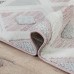 Ковер Турецкий OZKAPLAN KARPET VICENZA дизайн B0242A ANTHRACITE-PINK