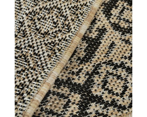 Ковер Турецкий Canan PAROS дизайн 6610A BLACK-CREAM