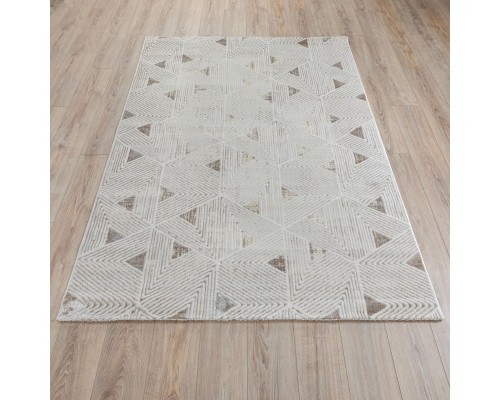 Ковер Турецкий ULUBEY IPLIK / BEHRAM SIRIUS дизайн T1606LL CREAM-CREAM