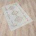 Ковер Турецкий OZKAPLAN KARPET OLBIA дизайн B0805A L.BEIGE-WHITE