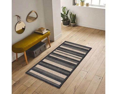 Ковер Турецкий Canan PAROS дизайн A955A BLACK-CREAM