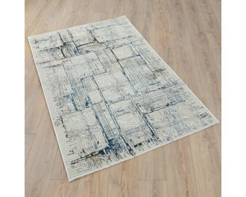 Ковер Турецкий ULUBEY IPLIK / BEHRAM ADARA дизайн T1871LL BLUE-BLUE