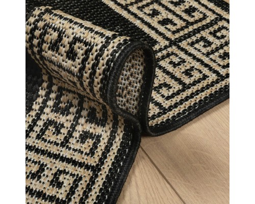 Ковер Турецкий Canan PAROS дизайн 8899A BLACK-CREAM