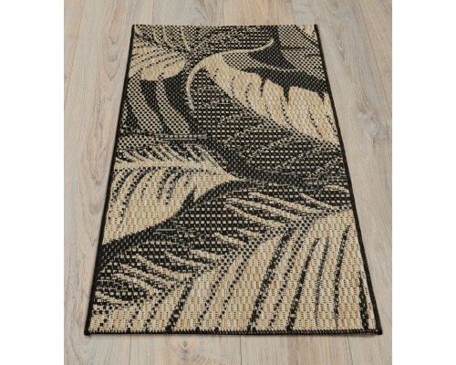 Ковер Турецкий Canan PAROS дизайн 8913A BLACK-CREAM