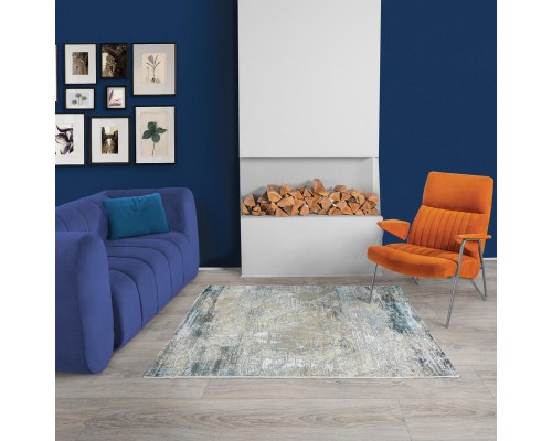 Ковер Турецкий ULUBEY IPLIK / BEHRAM ADARA дизайн T1884LL CREAM-GREY