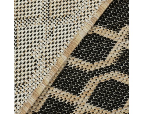 Ковер Турецкий Canan PAROS дизайн A956A BLACK-CREAM