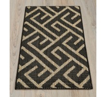 Ковер Турецкий Canan PAROS дизайн 8150A BLACK-CREAM