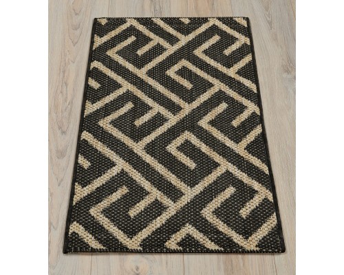 Ковер Турецкий Canan PAROS дизайн 8150A BLACK-CREAM