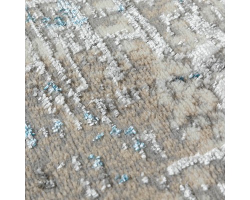Ковер Турецкий ULUBEY IPLIK / BEHRAM ADARA дизайн T1884LL CREAM-GREY