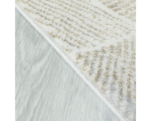 Ковер Турецкий ULUBEY IPLIK / BEHRAM SANTOS дизайн T1495RC CREAM-CREAM