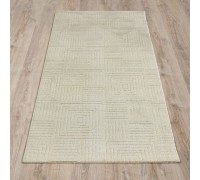 Ковер Турецкий Ahenkli Tekstil GLADIS дизайн M678A CREAM-CREAM