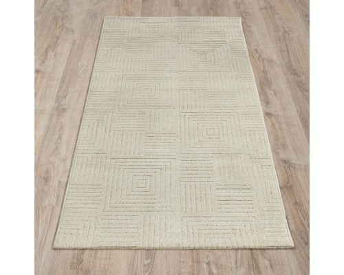 Ковер Турецкий Ahenkli Tekstil GLADIS дизайн M678A CREAM-CREAM