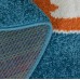 Ковер Турецкий AHENKLI COLOR дизайн L469A BLUE-ORANGE