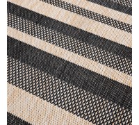 Ковер Турецкий Canan PAROS дизайн A955A BLACK-CREAM