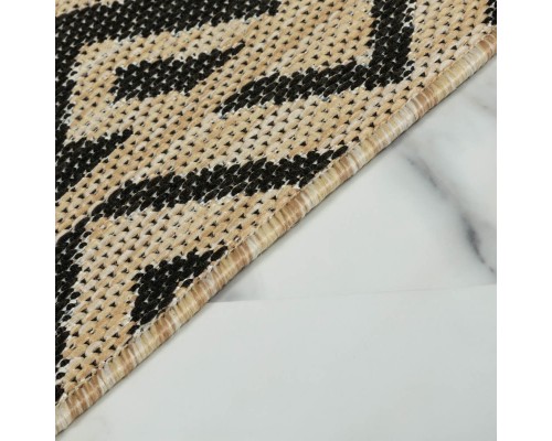 Ковер Турецкий Canan PAROS дизайн A948A BLACK-CREAM