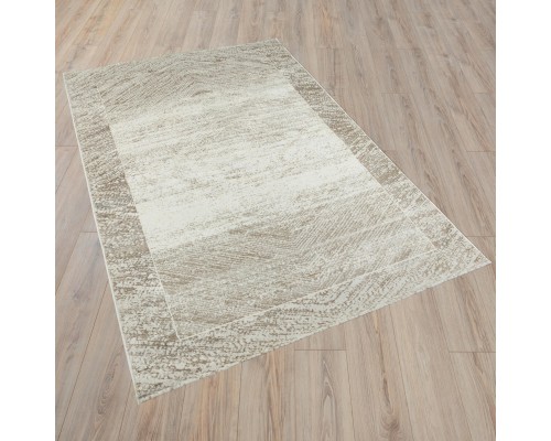 Ковер Турецкий ULUBEY IPLIK / BEHRAM SANTOS дизайн C999ARC CREAM-CREAM