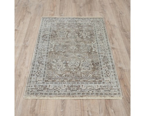 Ковер Турецкий OZKAPLAN KARPET OLBIA дизайн B0586A GREY-L.BEIGE