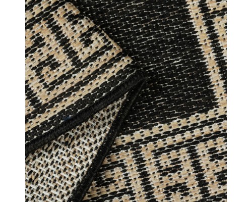 Ковер Турецкий Canan PAROS дизайн 8899A BLACK-CREAM