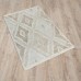 Ковер Турецкий OZKAPLAN KARPET OLBIA дизайн B0816A WHITE-L.BEIGE
