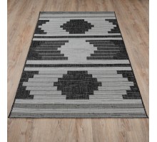 Ковер Турецкий Grand GARDEN SISAL дизайн E2361 CREAM-BLACK