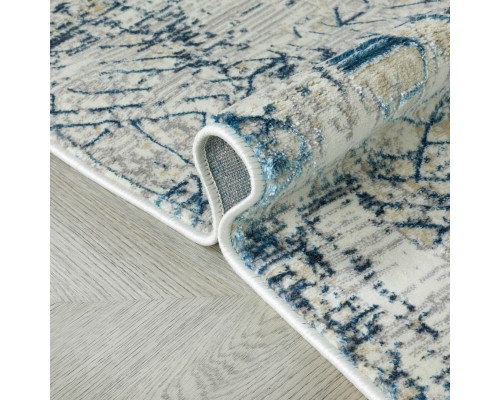 Ковер Турецкий ULUBEY IPLIK / BEHRAM ADARA дизайн T1873LL BLUE-BLUE