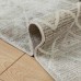Ковер Турецкий OZKAPLAN KARPET OLBIA дизайн B0648A WHITE-L.BEIGE