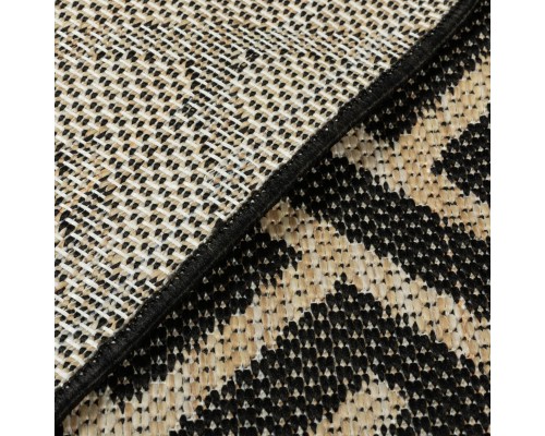 Ковер Турецкий Canan PAROS дизайн 8150A BLACK-CREAM