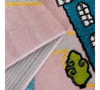 Ковер Турецкий AHENKLI PLAY RUGS дизайн D579A L.PINK-L.PINK