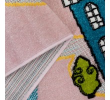 Ковер Турецкий AHENKLI PLAY RUGS дизайн D579A L.PINK-L.PINK