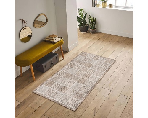 Ковер Турецкий Canan PAROS дизайн A946A L.BROWN-WEISS